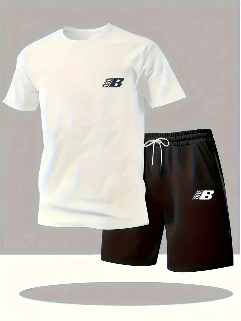 Summer Men's Printed Short-Sle - Outdoor Sports Outfit recensie en prijs