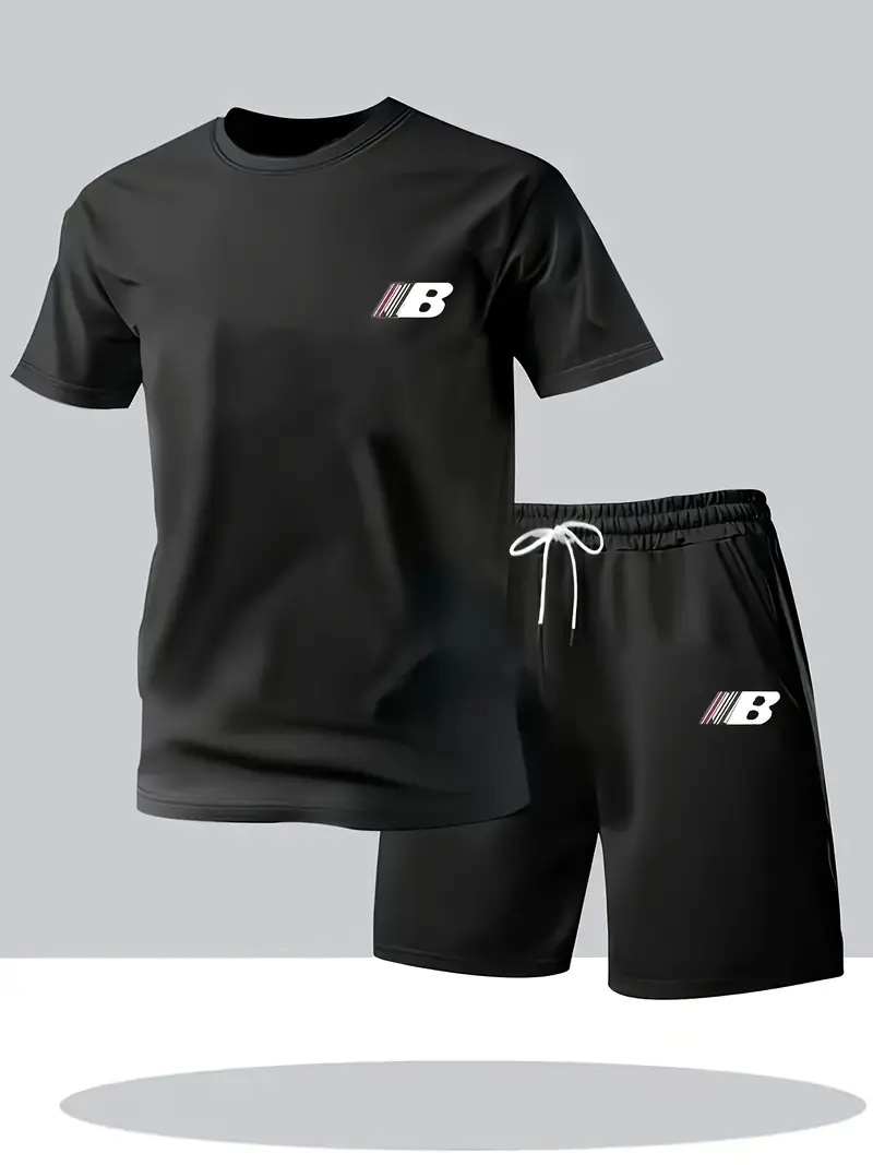 Summer Men's Printed Short-Sle - Outdoor Sports Outfit recensie en prijs