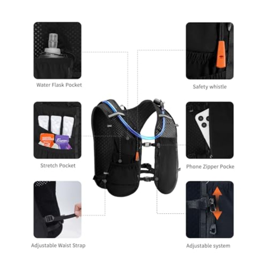 Running Hydration Vest Backpac - Trail Running Vest recensie en prijs