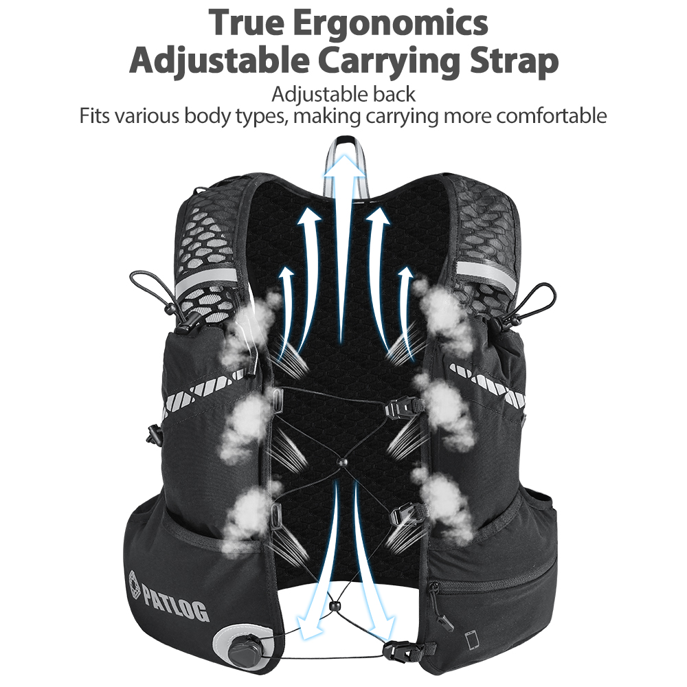8L Breathable Hydration Vest T - Trail Running Vest recensie en prijs